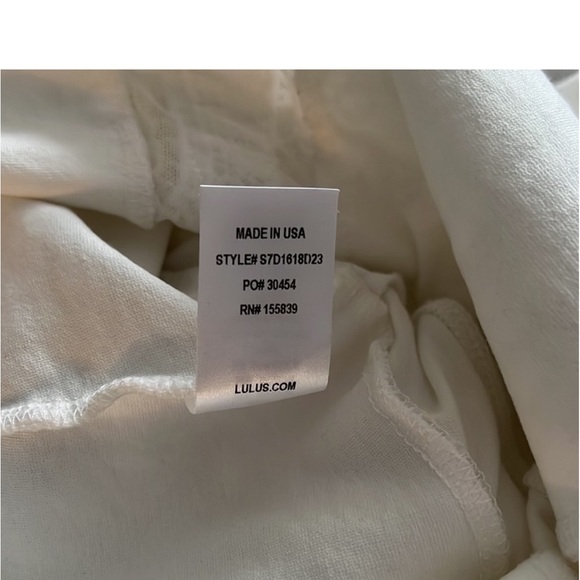 Lulu’s Cali Cantina White Lace Bodysuit Size Small NWT - Picture 14 of 14